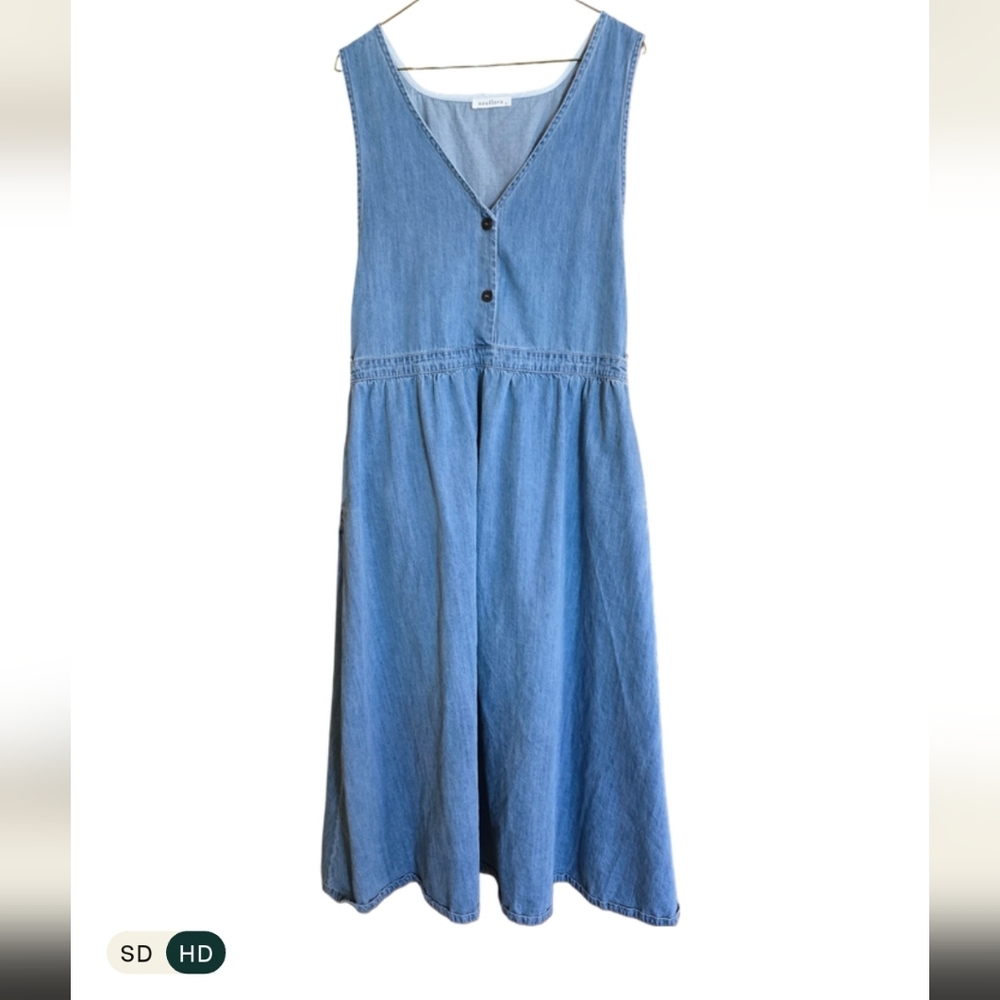 Neuflora Blissfield Sleeveless Denim Dress
